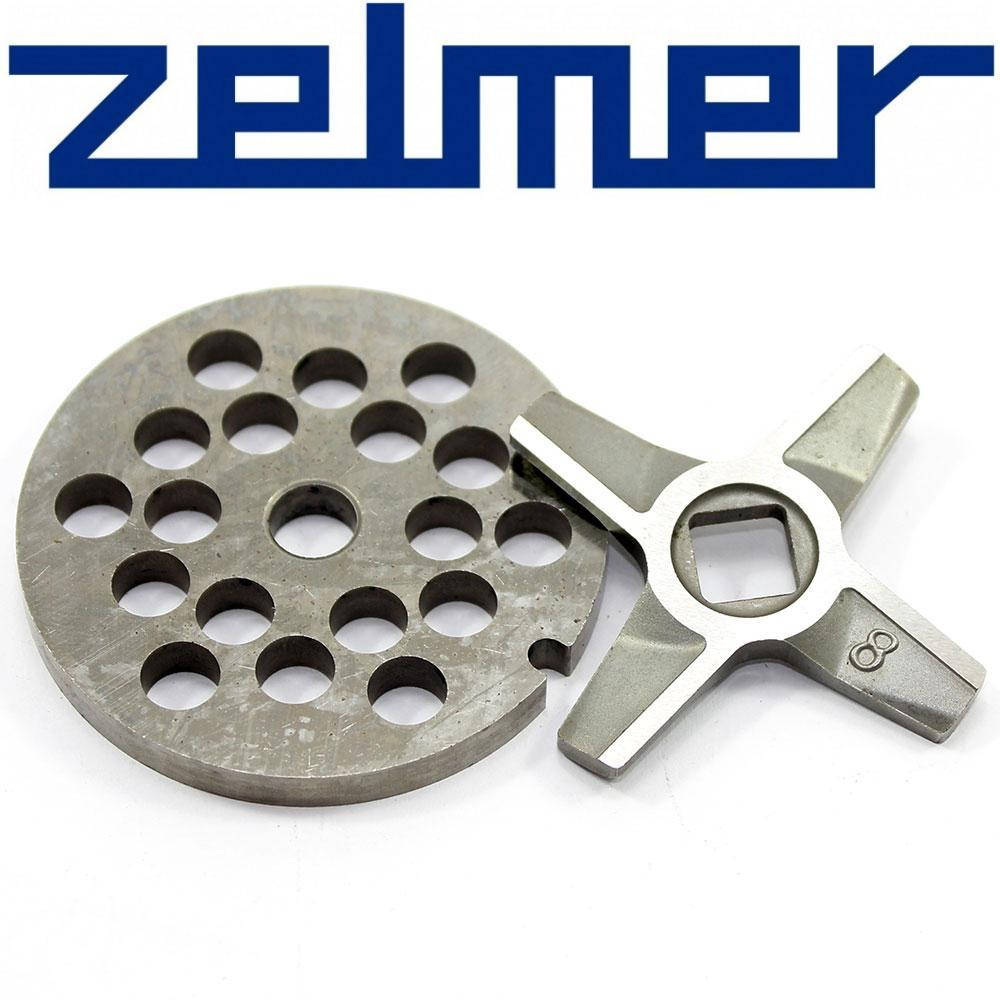 

➜ Нож для мясорубки Zelmer NR8 (двухсторонний) и решетка крупная