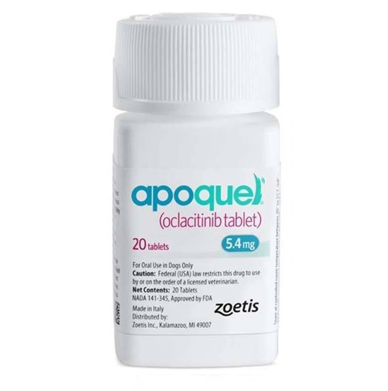 

Апоквель (Apoquel) 5,4 мг, 20 таблеток, Zoetis
