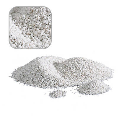 Ґрунт QUARZO BIANCO FINE кварц білий дрібний, 0.8-1.2мм, 5кг (2296) *, фото 1