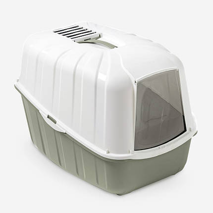 Туалет д/кіш БОКС з фільтром KOMODA LIGHT GREEN (cвітло-зелений) 54*39*40 (10 шт в ящ) +, фото 1