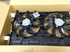 Диффузор с электровентиляторами в сборе mitsubishi outlander 4  2021-2024 год . 2.5  новый оригинал в наличии,