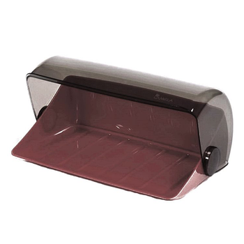 Хлібниця пластик 02 коричневий "Нова" Ламела