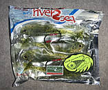 М'яка уловиста силіконова приманка River2sea 19 грам, фото 7