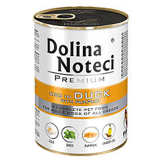 Корм конс.Dolina Noteci Premium для собак з качкою та гарбузом, 400 гр (24 шт/уп)