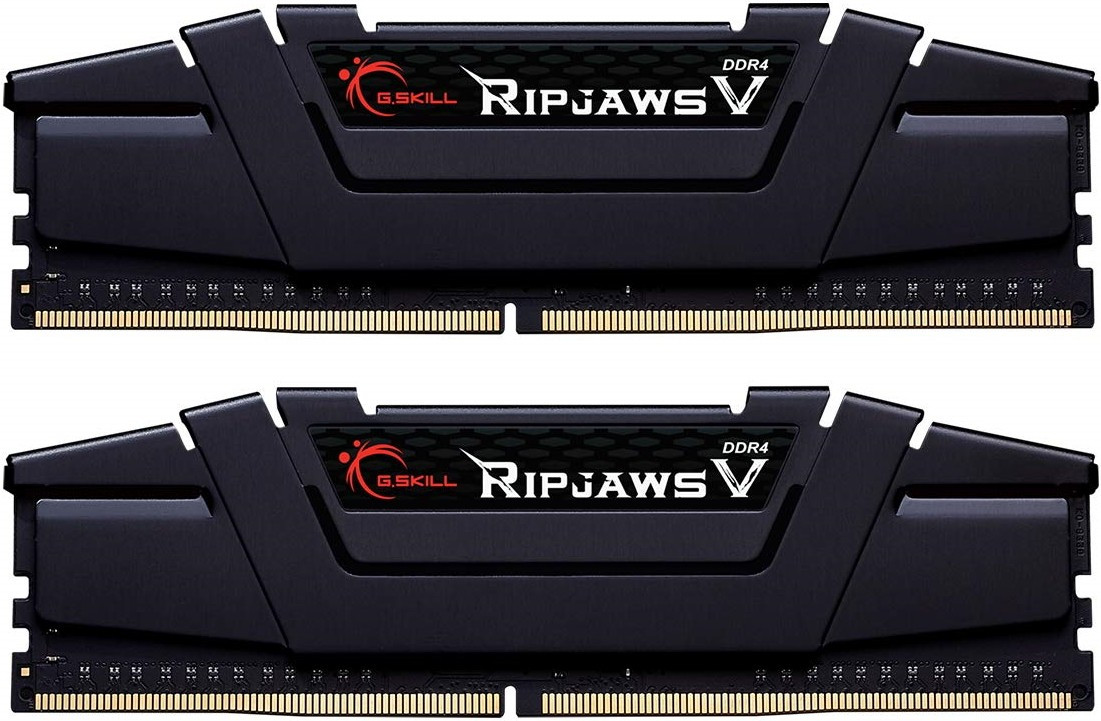 Оперативна пам'ять G.Skill 64GB (2x32GB) DDR4 3600MHz Ripjaws V Black (F4-3600C18D-64GVK)