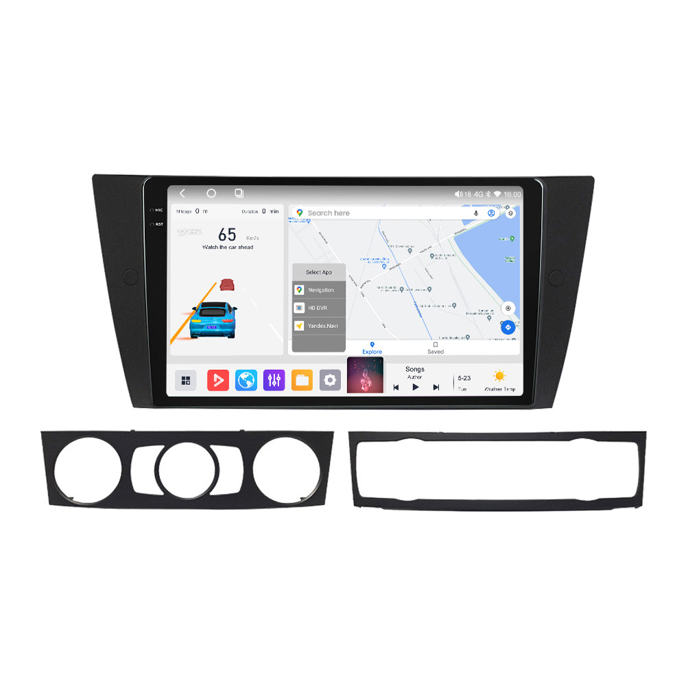 Штатна магнітола Mekede MS 2k BMW 3-Series E90 E91 E92 E93 (2005 - 2013) CarPlay QleD, фото 1