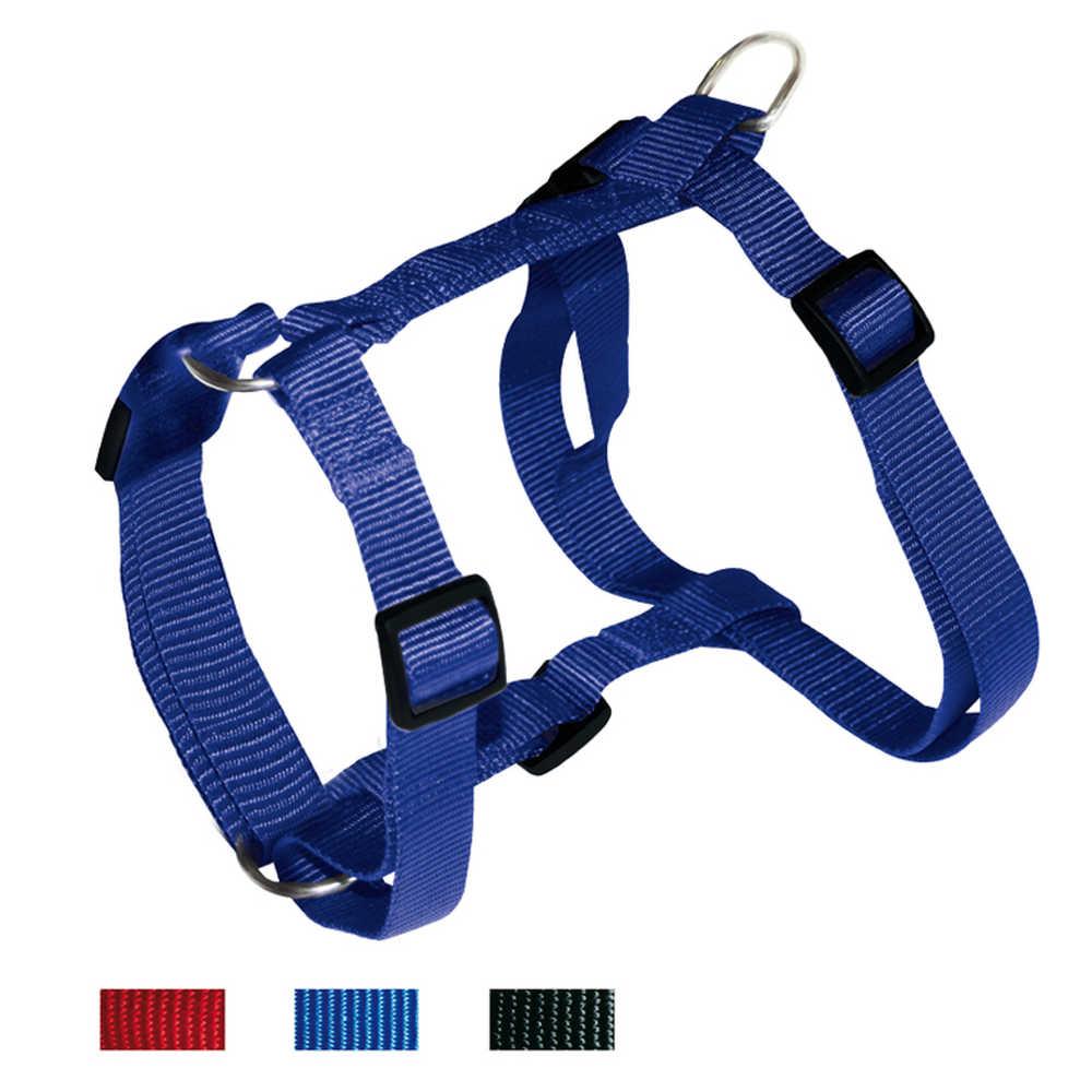 Шлея PETTORINA, червона, нейлон, 30-50x1см