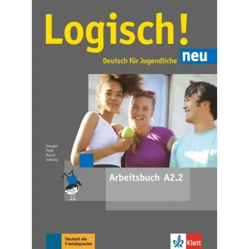 Logisch! neu A2.2 Arbeitsbuch mit Audios zum Download (Робочий зошит)