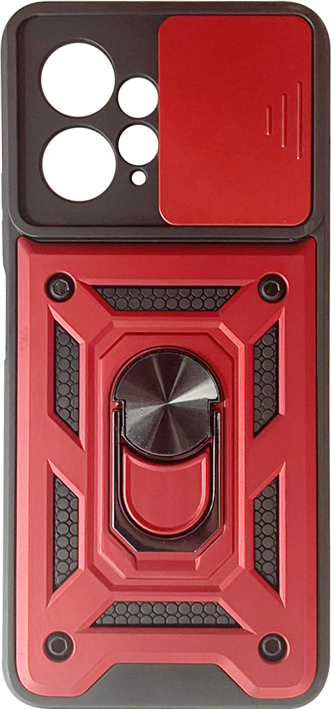 Накладка Xiaomi Redmi Note 12 red Camshield Honor New