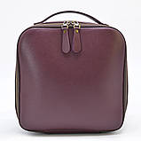 Шкіряна косметичка TARWA GX-1001-4lx Бордовий, фото 3