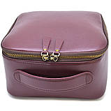 Шкіряна косметичка TARWA GX-1001-4lx Бордовий, фото 6