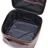 Шкіряна косметичка TARWA GX-1001-4lx Бордовий, фото 7