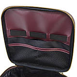 Шкіряна косметичка TARWA GX-1001-4lx Бордовий, фото 8