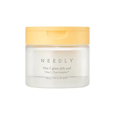 Зволожуючі тонер-педи для сяйва шкіри Needly Vita C Glow Jelly Pad 60 шт