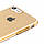 Чохол Baseus для Apple iPhone 8 / 7 Simple Series, Gold Transparent (ARAPIPH7-B0V), фото 4
