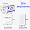 Спиртові антибактеріальні серветки 75% Ethyl Alcohol для дезінфекції та знежирення 100шт/уп., фото 4