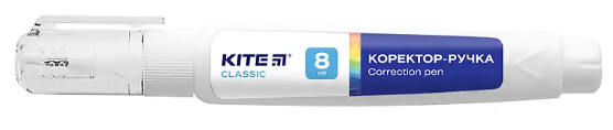 Коректор-ручка метал. нак. "Kite" 8мл №K-012(24)(576)