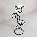 Підсвічник DecorArt "Дуо великий" 28x11 см білий