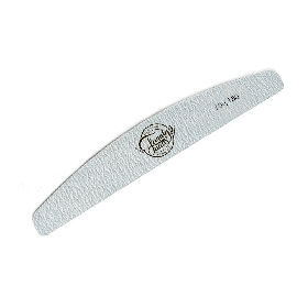 Пилка манікюрна Trendy Nails півмісяць 100/180