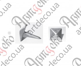 Цвях декоративний. 20х20х25х3 32х21х10 Арт. 64.023