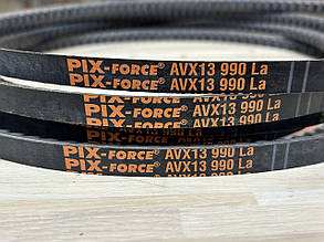 Ремінь клиновий ЗУБ AVX 13x990 La, А 990 La - PIX INDIA ORIGINAL!!!