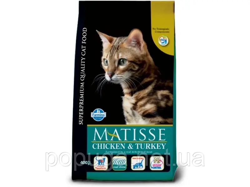 Farmina (Фарміна) Matisse Chicken & Turkey сухий корм для кішок КУРКА ТА ІНДИЧКА 1,5кг