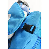 Рюкзак для роликів Micro Kids 37 х 27 х 8 см Блакитний, фото 2