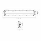 LED світильник висотний лінійний VIDEX HB022 100W 5000K 220V, фото 10