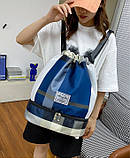Жіночий рюкзак з відділом для взуття BTB Синій, фото 3