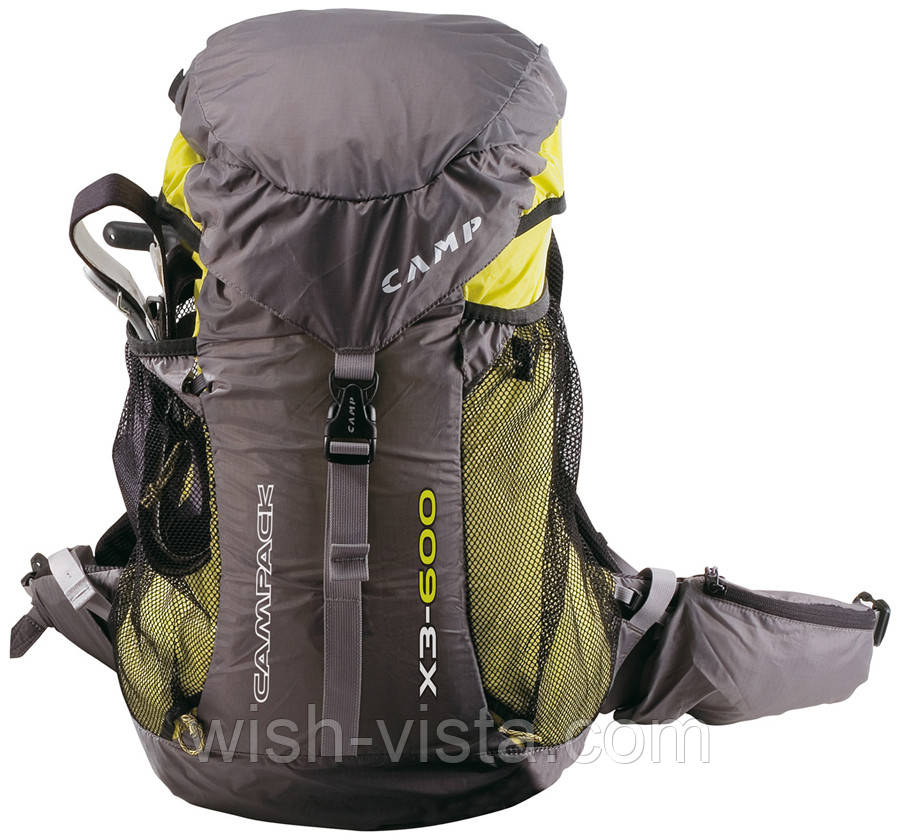 Рюкзак Camp X3 600 30 л Сірий-Салатовий, фото 1