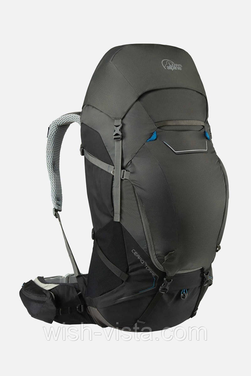 Рюкзак Lowe Alpine Cerro Torre 120 L/XL Чорний-Сірий, фото 1