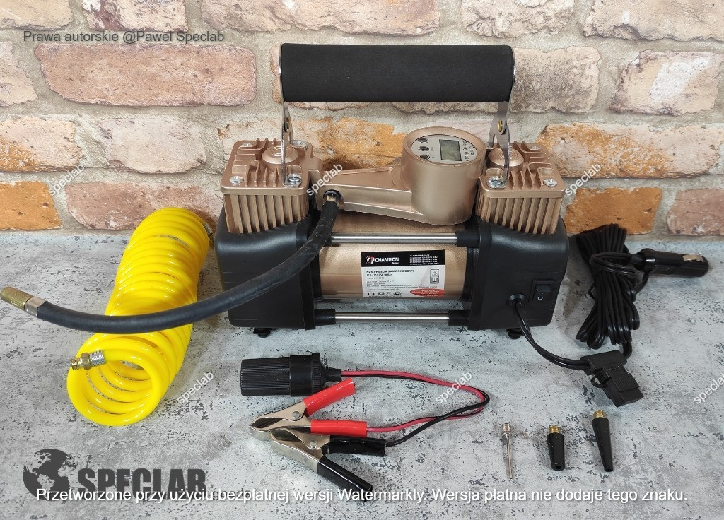 Автомобільний компресор CHAMPION CP-1015 12В