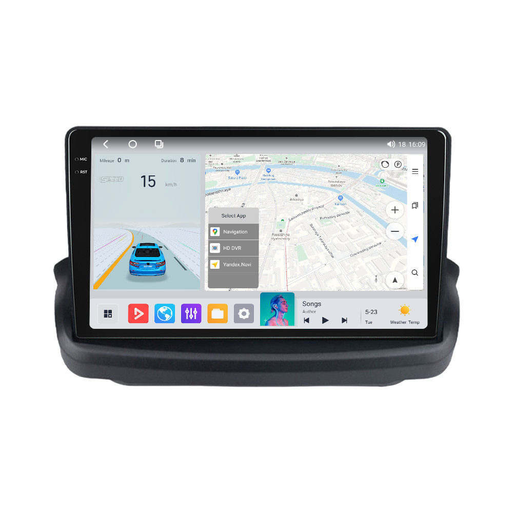 Штатна магнітола Mekede MS 2k Hyundai Genesis / Rohens (2009-2012) (0 Din) CarPlay QleD