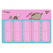 Підкладка настільна YES "Pusheen. Purrfect" (таблиця множення), 29*42см