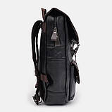 Чоловічий рюкзак Monsen C1PI883bl-black, фото 3
