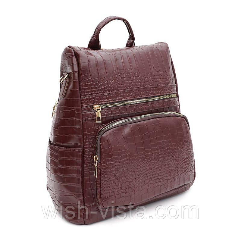 Жіночий рюкзак Monsen C1KM1330br-brown, фото 1