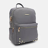 Жіночий рюкзак Monsen C1ZMD6683g-grey, фото 2