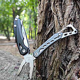 Мультитул Traveler (пасатижі) Mini на карабіні MQ015, фото 6