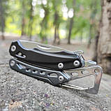 Мультитул Traveler (пасатижі) Mini на карабіні MQ015, фото 5