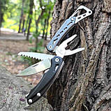 Мультитул Traveler (пасатижі) Mini на карабіні MQ015, фото 8