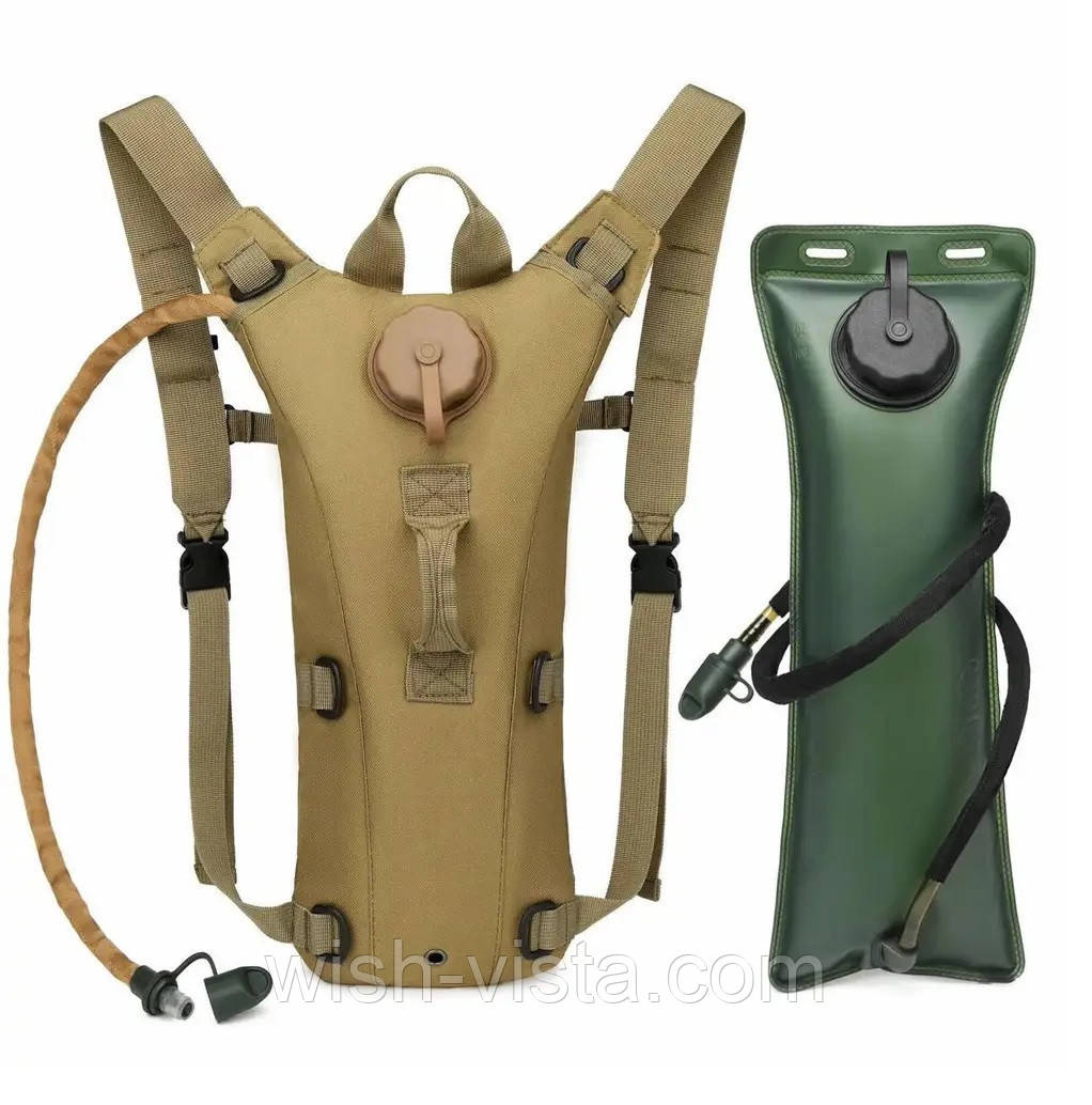 Гідратор-рюкзак 3 л питна система Койот Solve 32853, фото 1