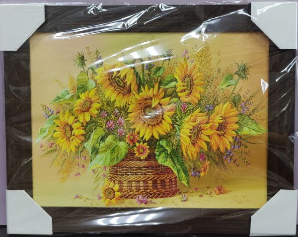 Картина репродукція "Соняшники" 40*30см 0619.031, фото 1