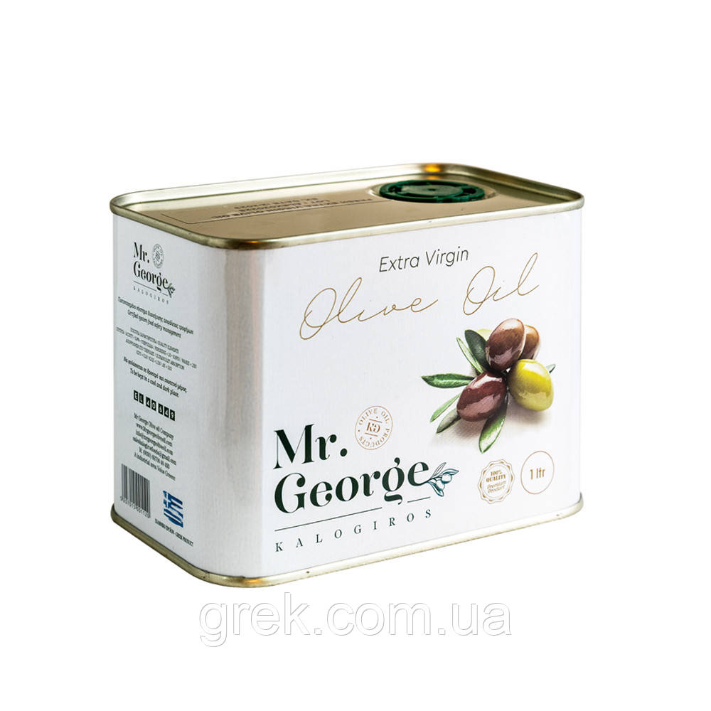 Оливкова олія Mr. George extra virgin 1 л, фото 1