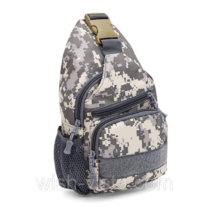 Чоловічий рюкзак через плече Monsen C1HSSA0708gr-grey, фото 1