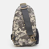 Чоловічий рюкзак через плече Monsen C1HSSA0708gr-grey, фото 3