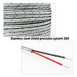 Термопара з гнучким сталевим щупом К-типу  1*100*1000мм (від 0 °C + до 800 °C) WRNK-191, фото 3