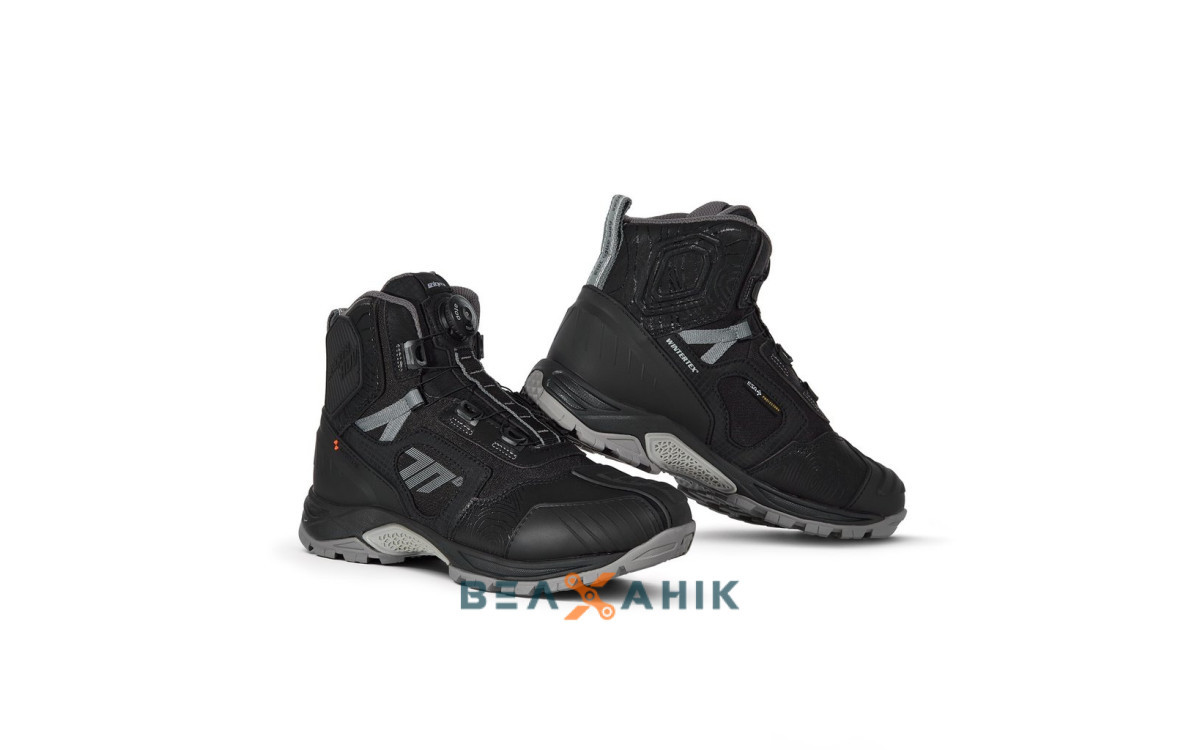 Моточеревики Seventy BA7 STELVIO LOW Black Grey [45], фото 1