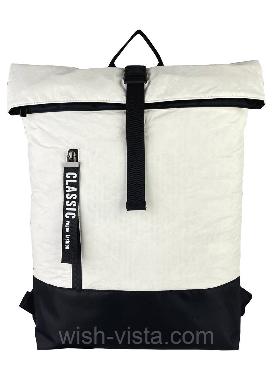 Рюкзак Exodus Sport Білий RT6602EX995 28х40х9 см (hub_ijbfnn), фото 1