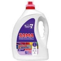Гель для прання Sama Professional Color & White Універсальний 5 кг (4820270630624), фото 1