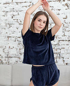 Плюшевий жіночий комплект